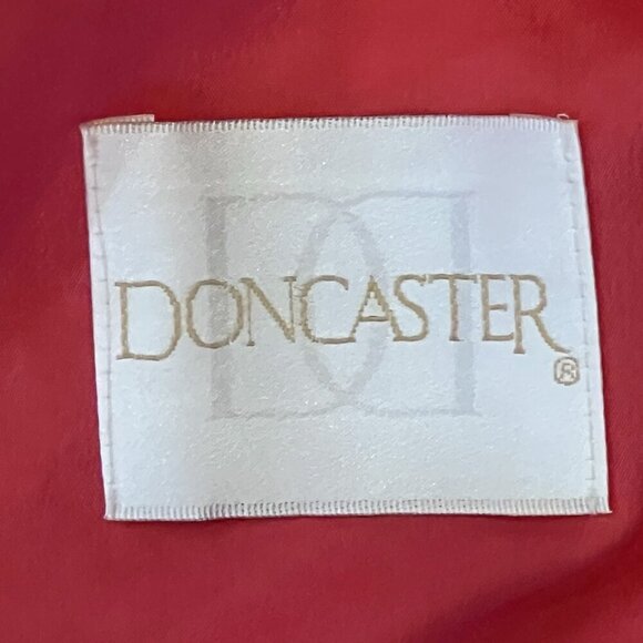 VTG Doncaster Women's Pink Tweed Wool Crop Blazer Jacket Size 14 Shrunk fits M L - Picture 10 of 14